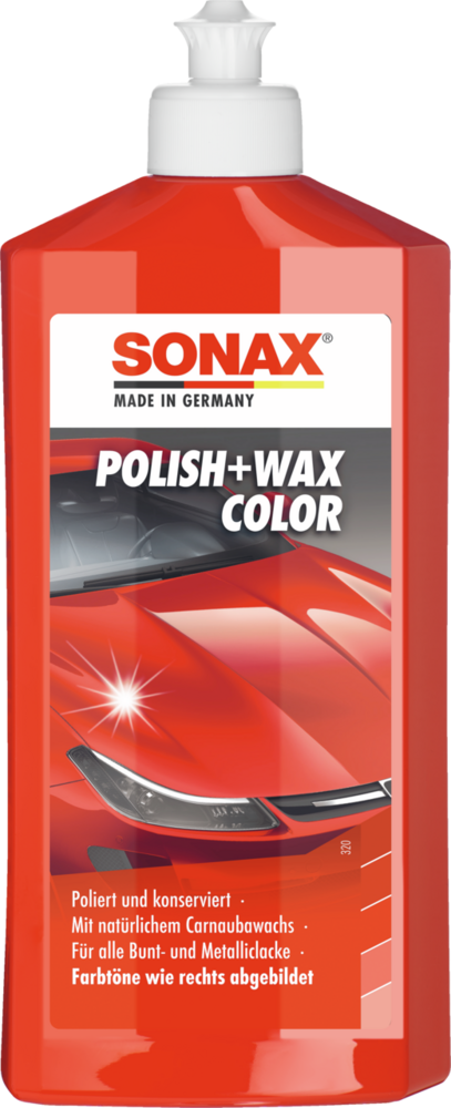 Polish+Wax Color rot